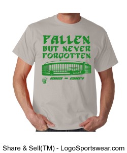 Veterans Stadium Adult T-shirt Design Zoom