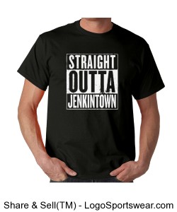 Straight Outta JenkintownAdult T-shirt Design Zoom